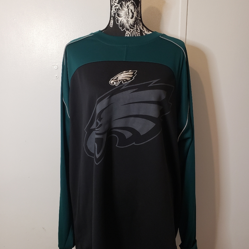 NFL Eagles long sleeve shirt Mens 2XL